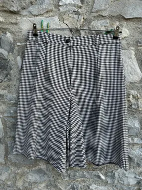 80s gingham culottes uk 14-16