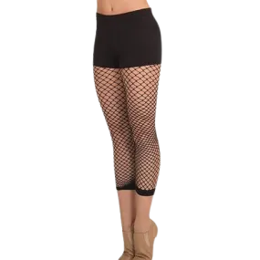 Adult TotalStretch Crop Fishnet Tights