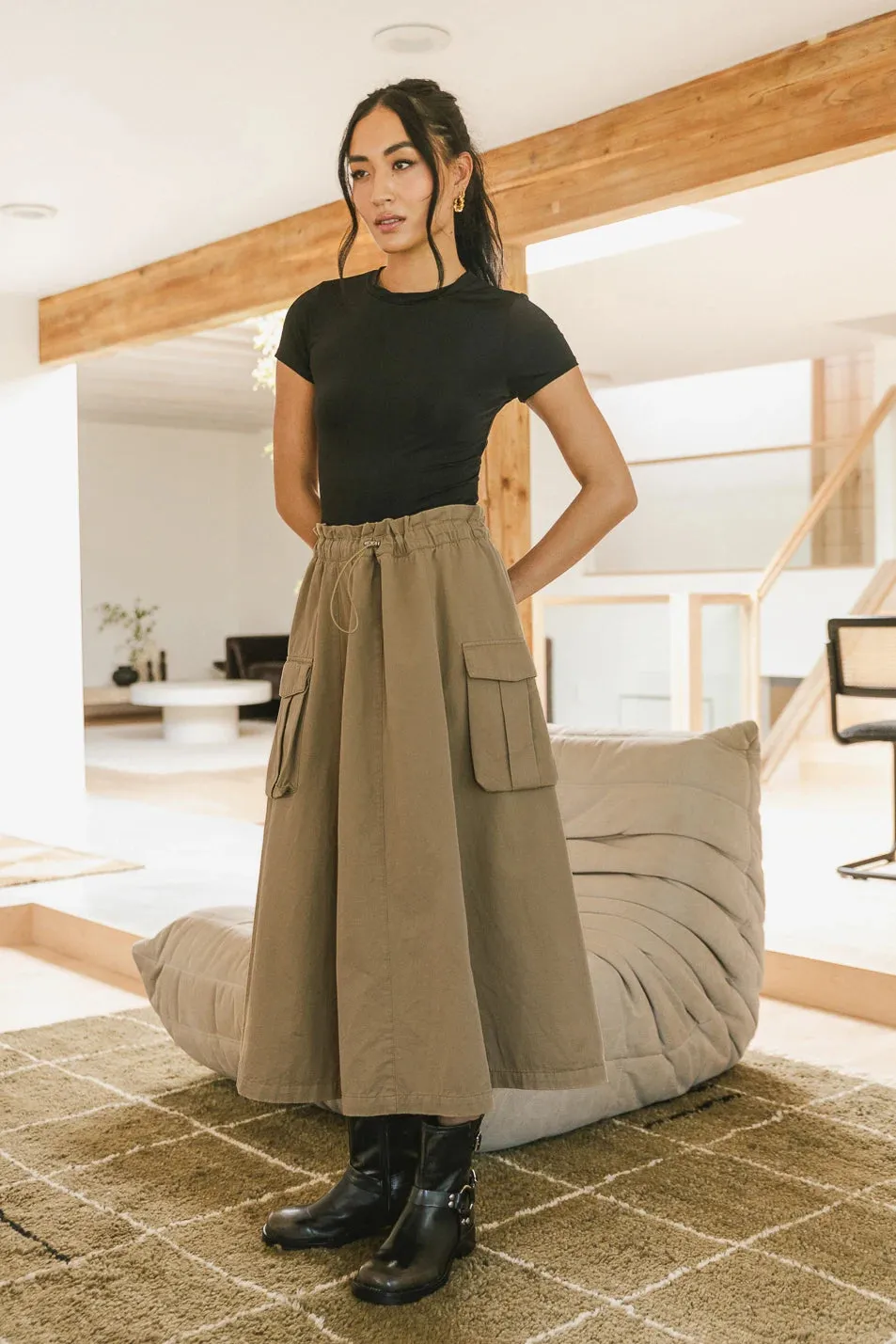 Angelina Cargo Skirt - FINAL SALE