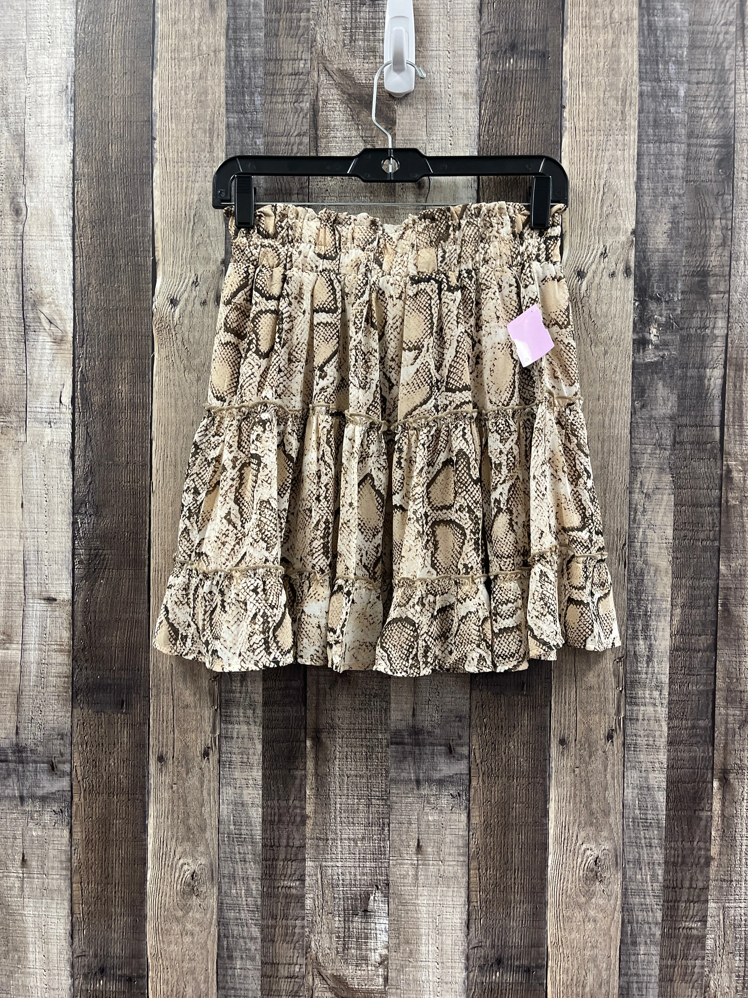 Animal Print Skirt Mini & Short Entro, Size S