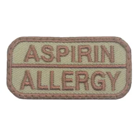 ASPIRIN ALLERGY PATCH - KHAKI