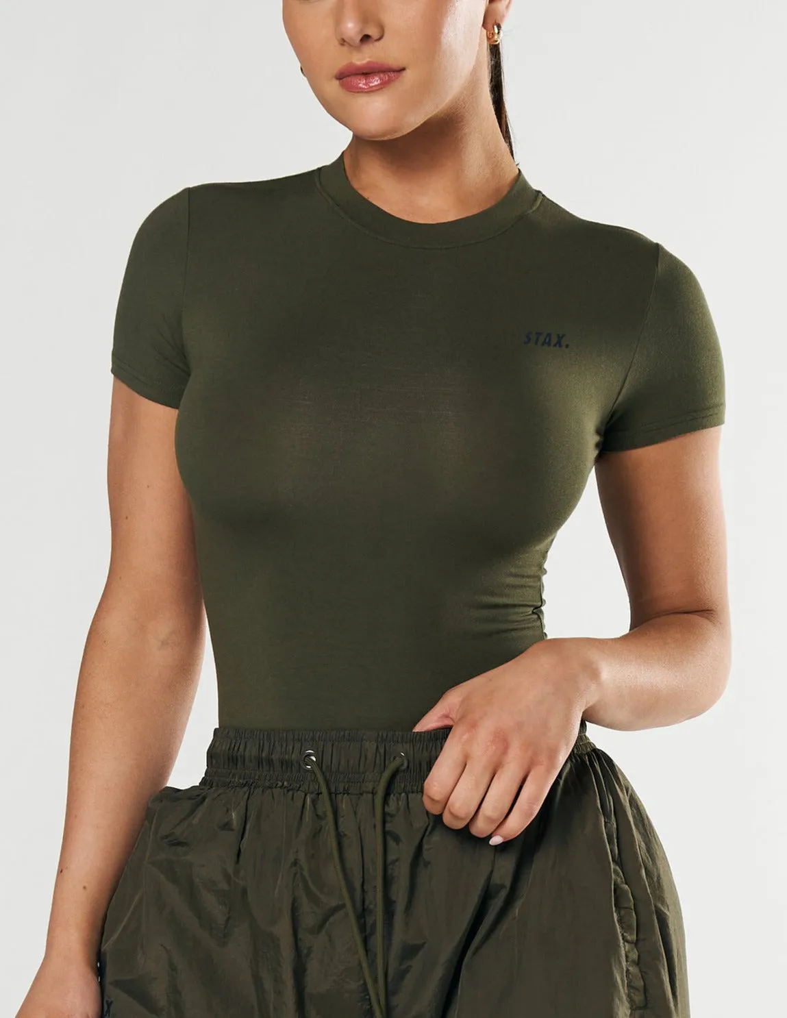 AW Womens Tee - Khaki