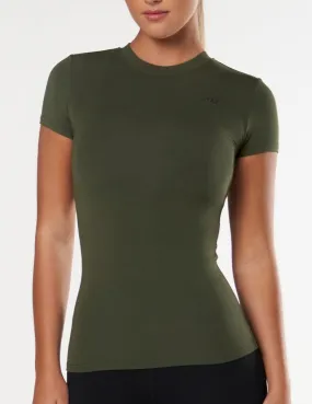 AW Womens Tee - Khaki