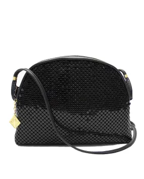 Black Metal Mesh Handbag