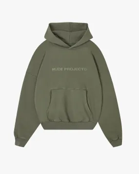 BOXY HOOD WASHED KHAKI