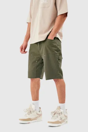 CANVAS SHORT - KHAKI