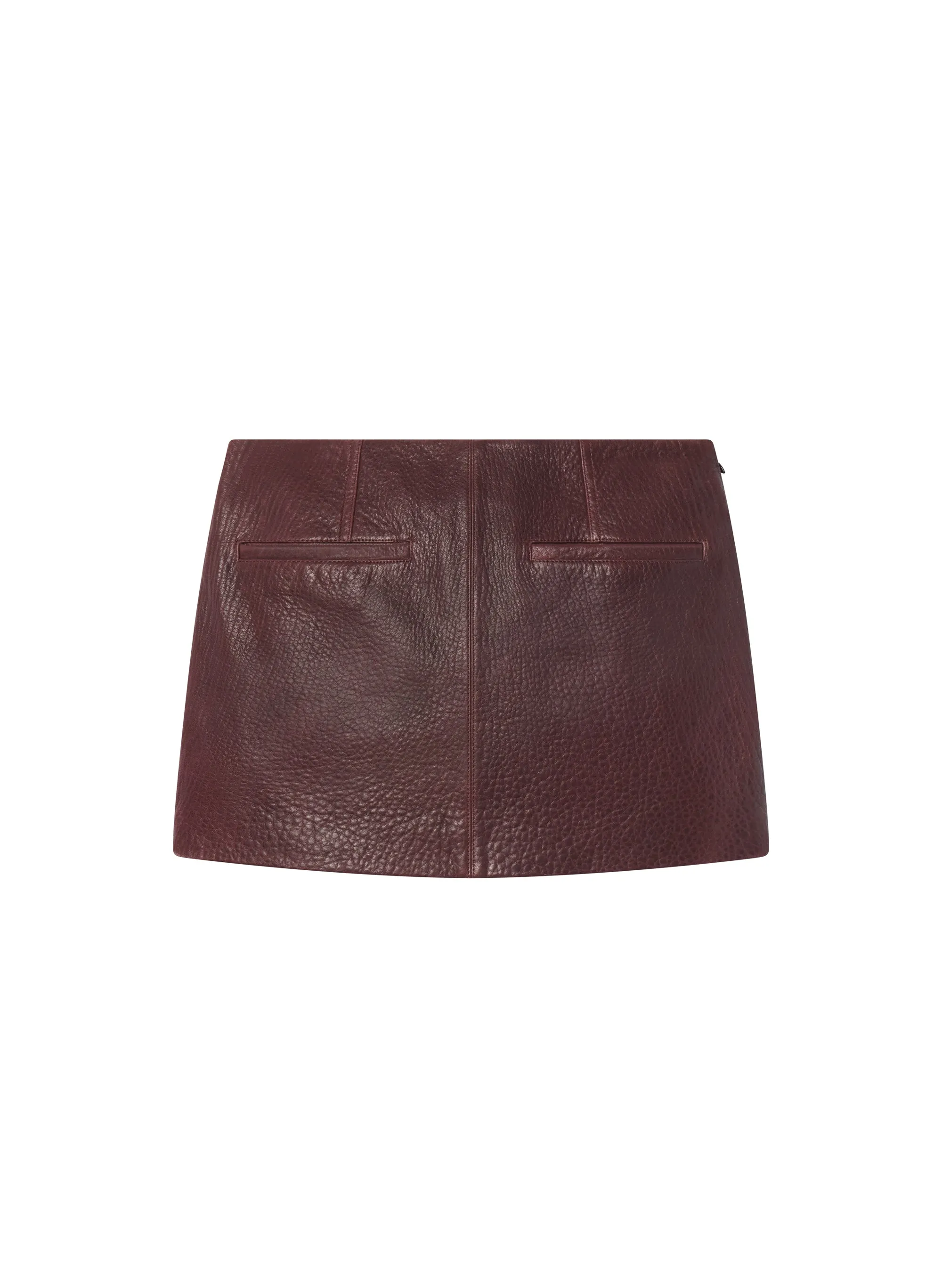 Cowan Leather Mini Skirt