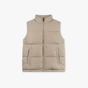 CROYEZ ALLOVER BODYWARMER - VINTAGE KHAKI