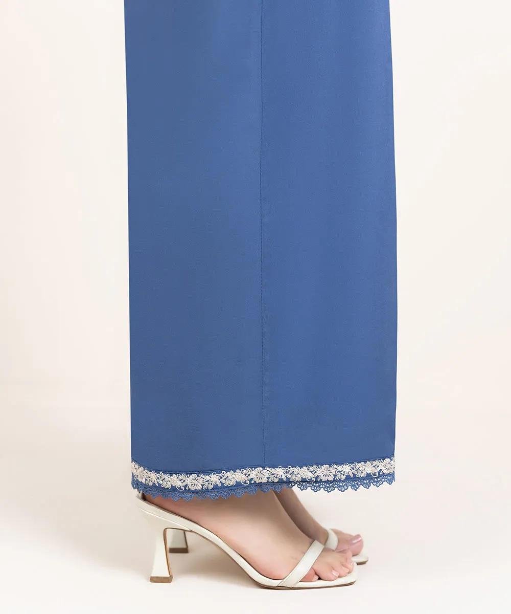 Embroidered Cambric Culottes