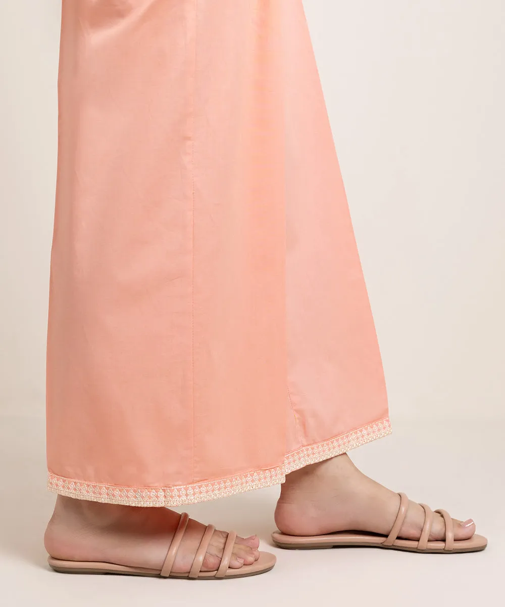 Embroidered Cambric Culottes