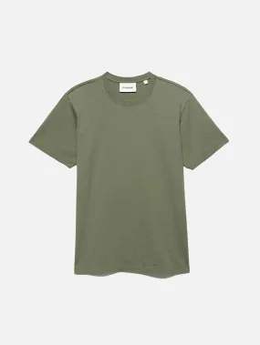 FRAME Logo Tee -- Khaki Green