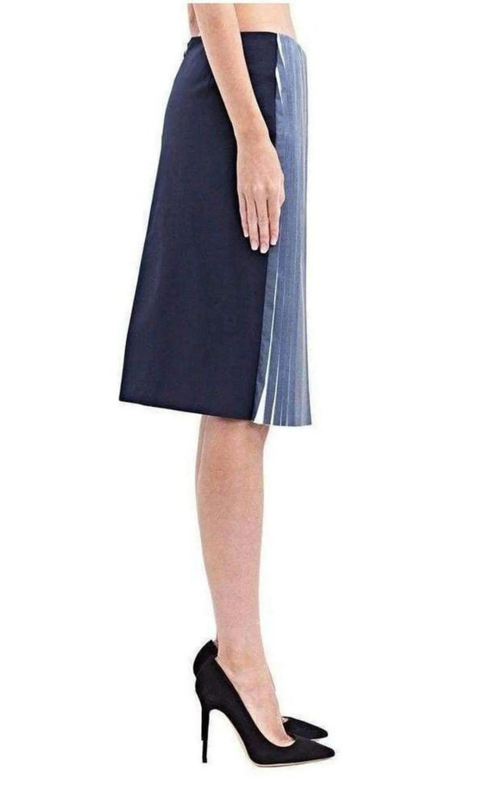 Gabriele Colangelo Pleated Cotton Skirt