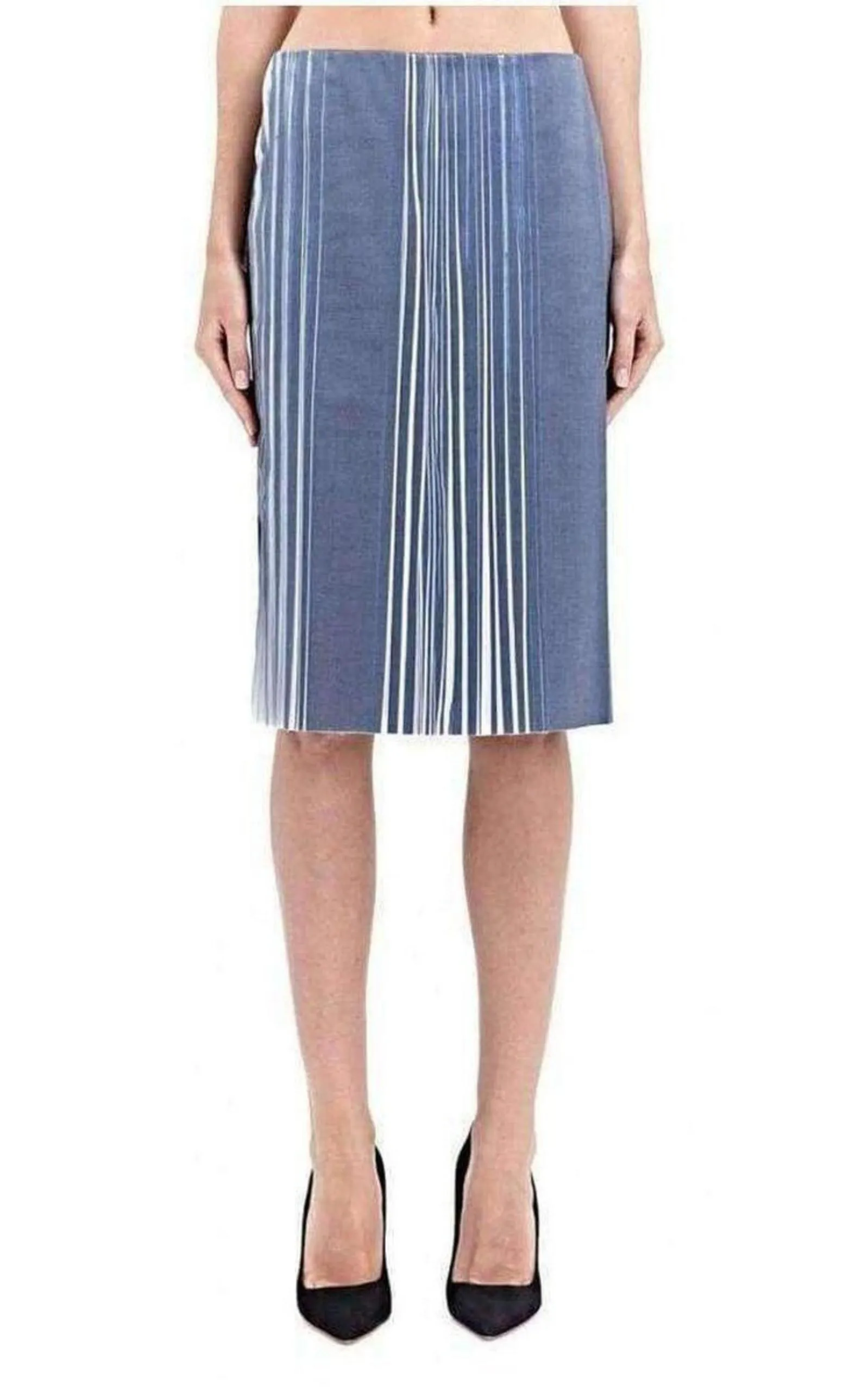 Gabriele Colangelo Pleated Cotton Skirt