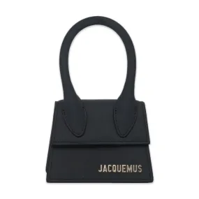 JACQUEMUS LE CHIQUITO HANDBAG IN DARK NAVY