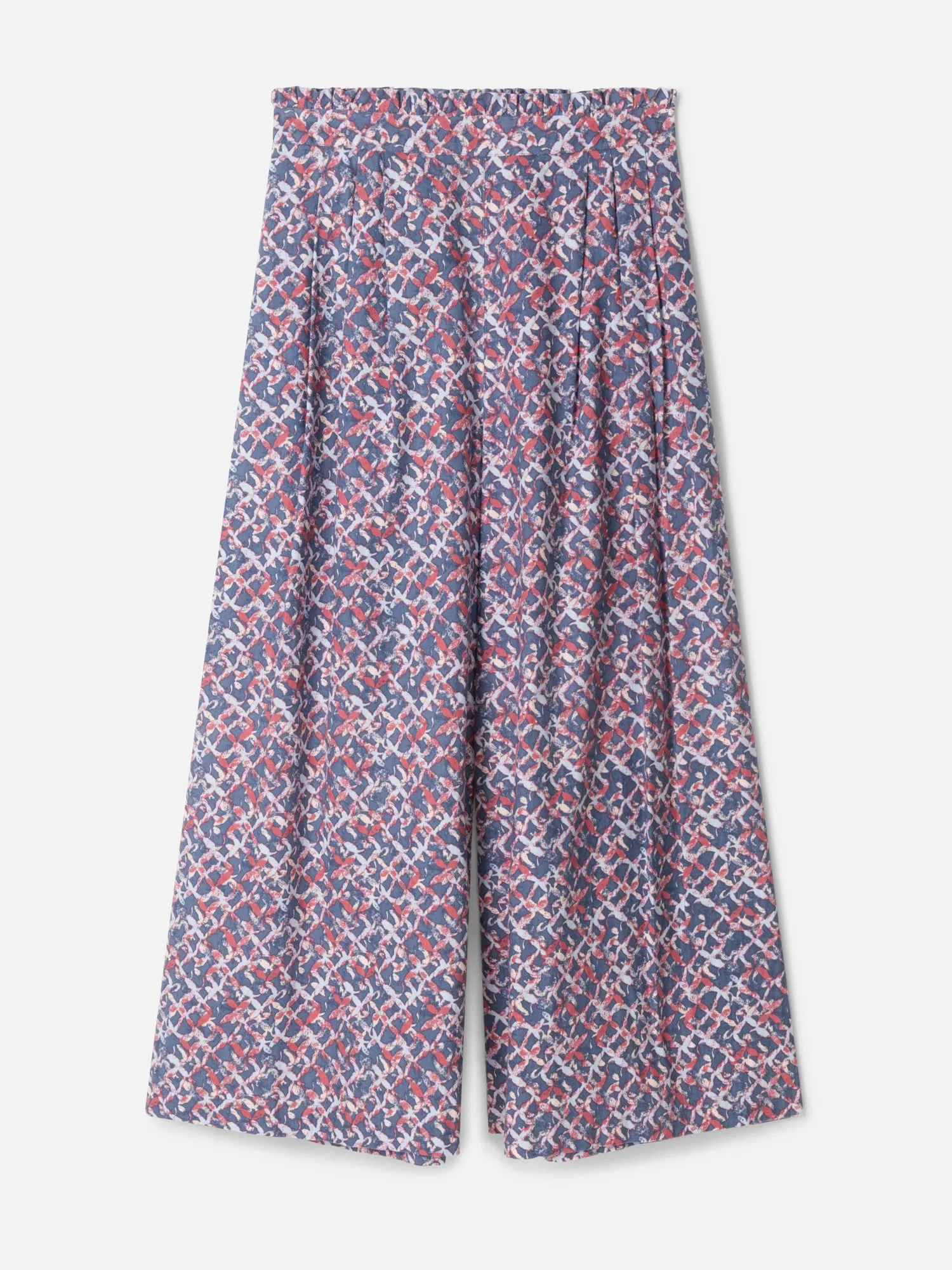 Kalina Hemp Wide Leg Culottes - Multi