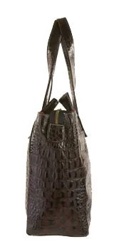 Marnie Bugs Vanessa Handbag - Faux Alligator Textured Leather