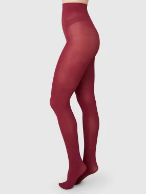 Olivia Tights - Red Mahogany