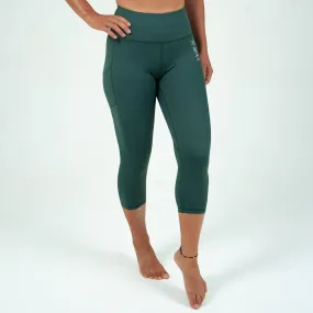 Pine Power Capri Tights