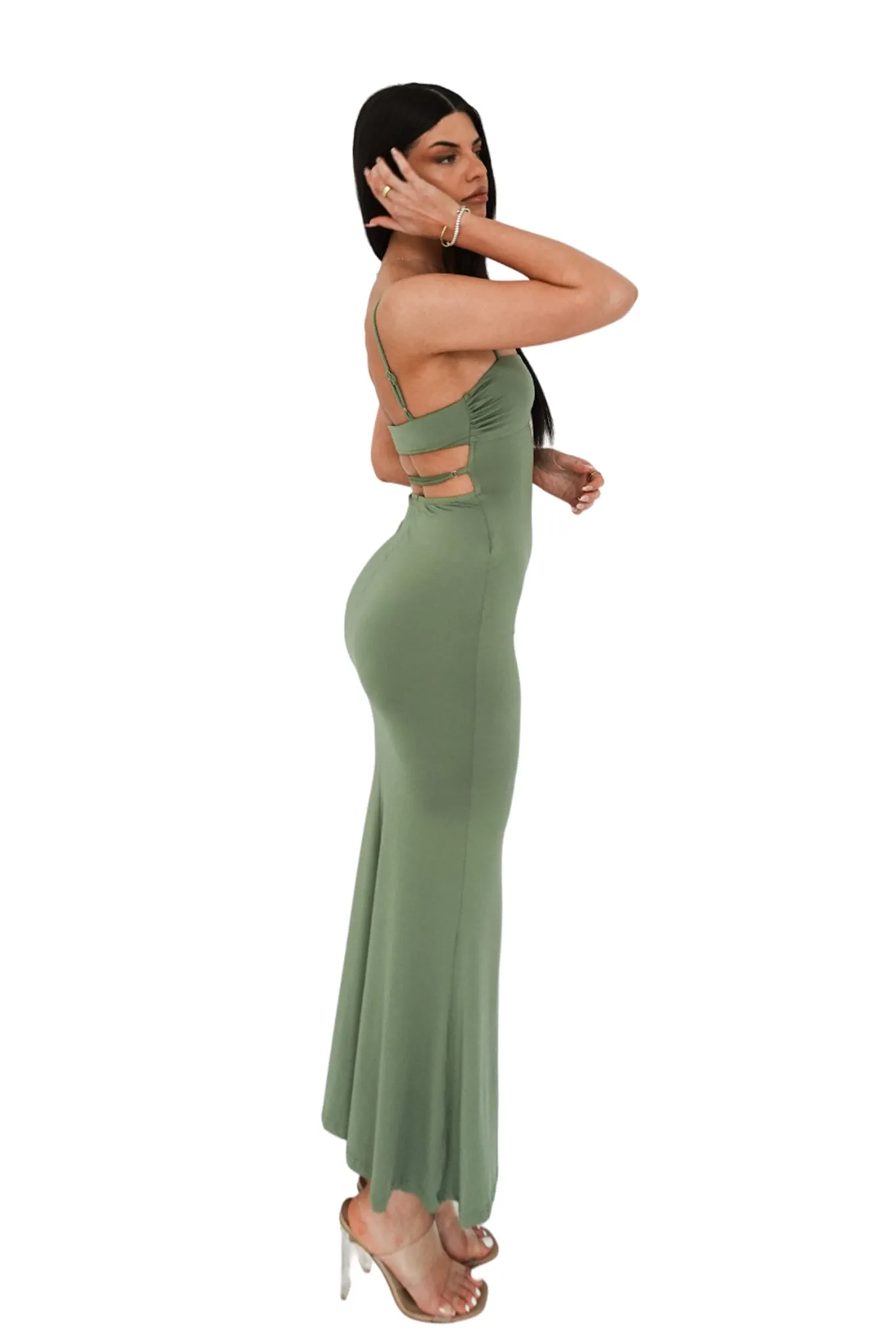 Spencer Maxi Dress - Khaki