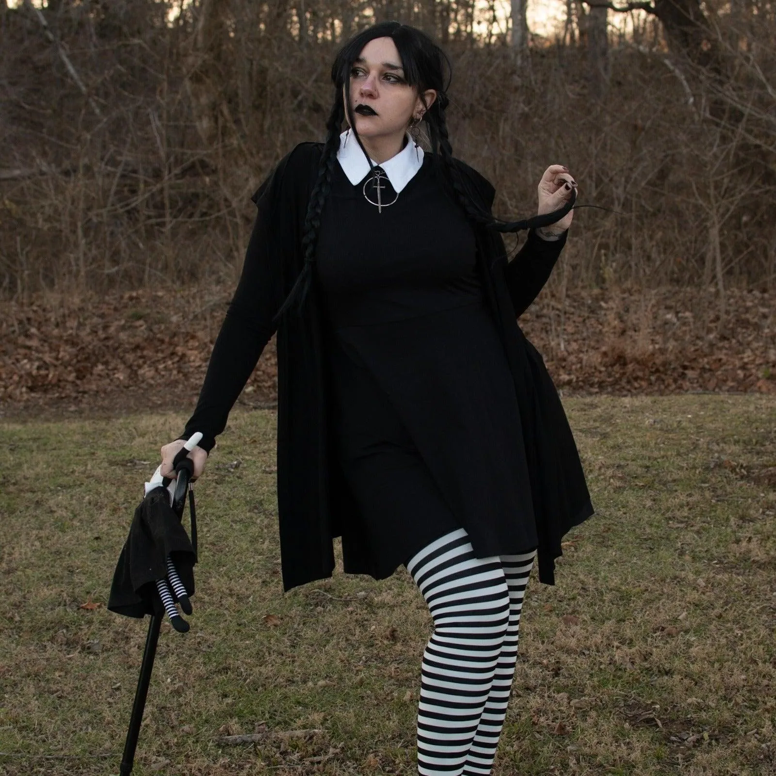 Striped Tights - Witch