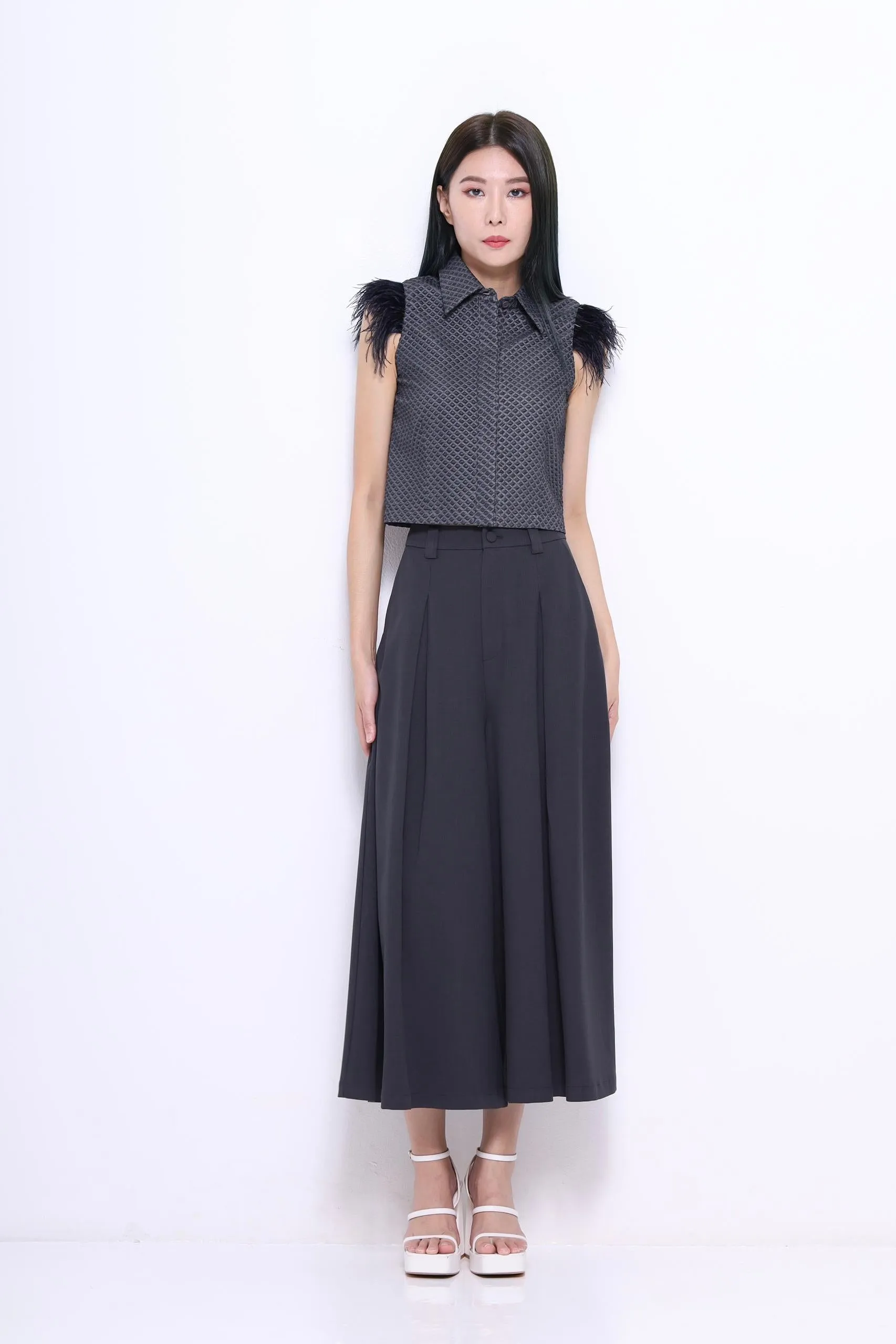 Veron Wide-Legged Culottes