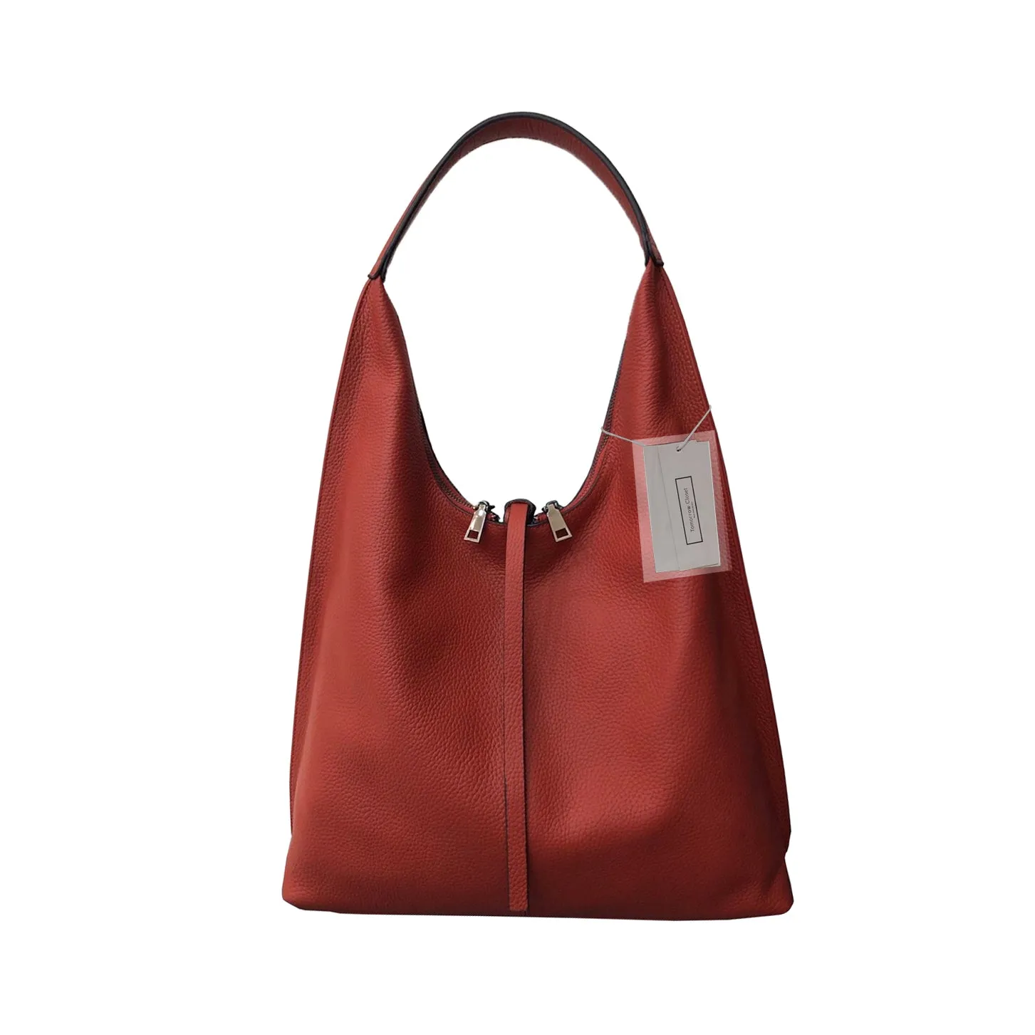 Women's genuine cowhide leather Hobo handbag Dilla design